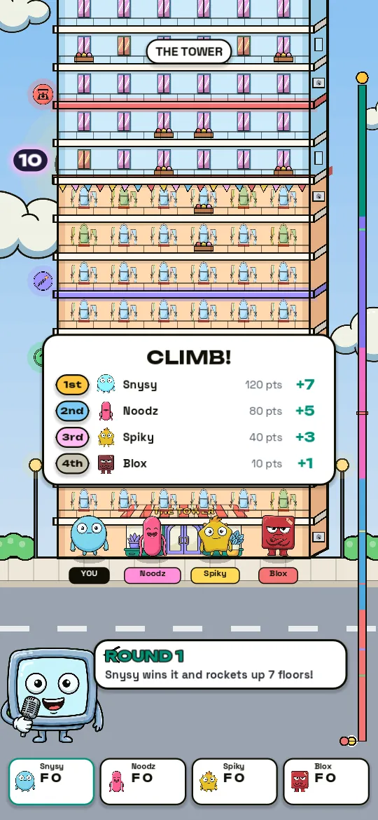 The Tower: race to the roof